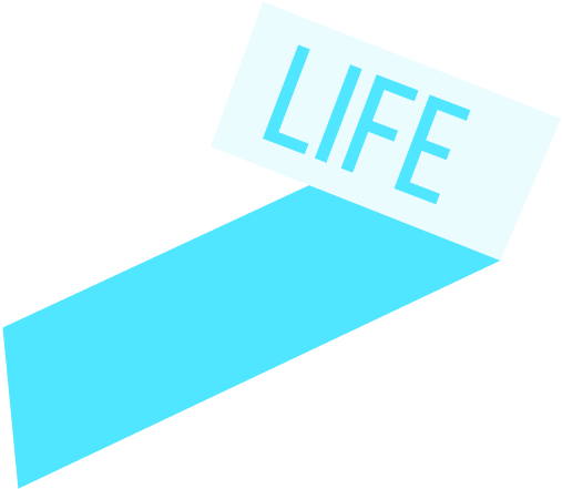 life 리본